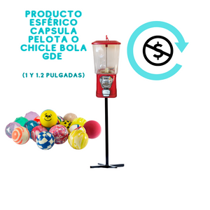 Arma tu Chiclera vending Todo incluido + base  + producto - Rocket Vending Todo en Chicleras