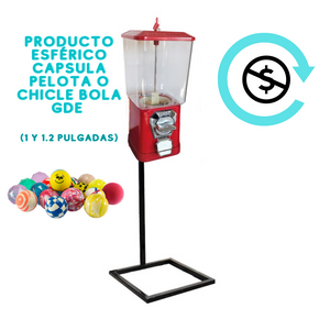 Arma tu Chiclera vending Todo incluido + base  + producto - Rocket Vending Todo en Chicleras