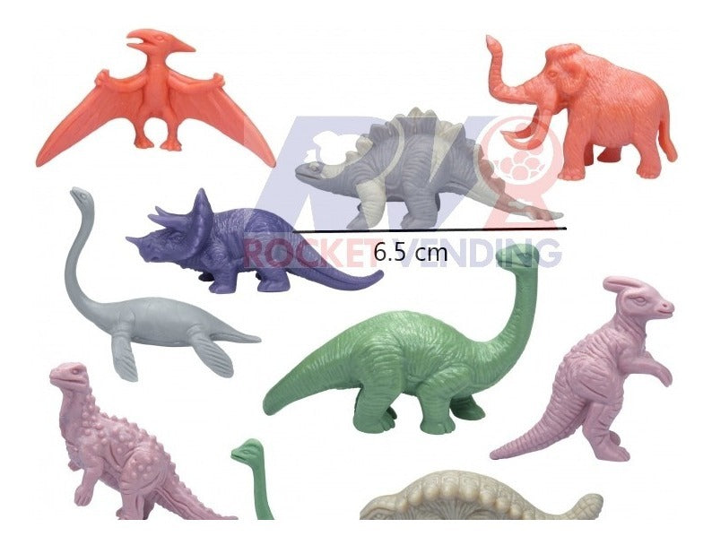 100 Dinosaurios 6 Cm Juguete Suelto Js - Rocket Vending Todo en Chicleras