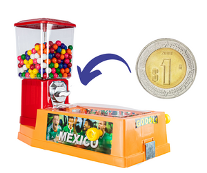 Maquina Vending Chiclera Eagle + Base + Futbolito interactiva Ich - Rocket Vending Todo en Chicleras