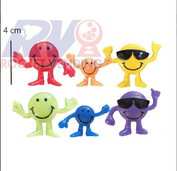100 Caritas Felices Muñequitos Juguete Suelto Js - Rocket Vending Todo en Chicleras