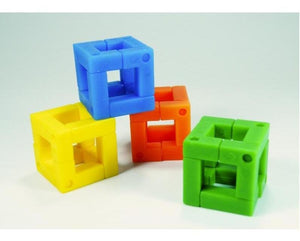 Cubo Armable 3d Juguete Encapsulado 50 Pzas 2p - Rocket Vending Todo en Chicleras