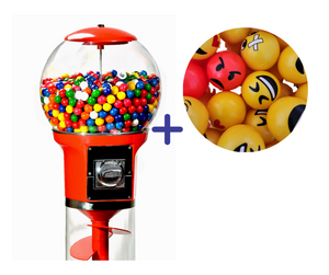 Chiclera Espiral Para 2 o 1 Pulgadas Cobro $5 $10 o $20 Ch10 - Rocket Vending Todo en Chicleras