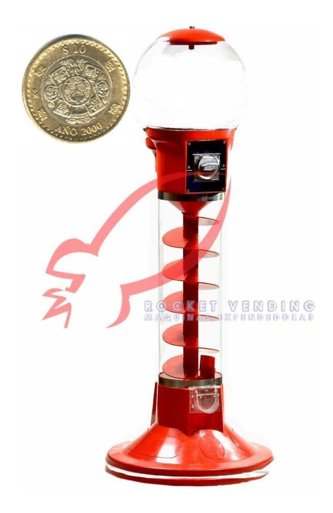 Chiclera Espiral Para 2 Pulgadas Cobro $10 Ch10 - Rocket Vending Todo en Chicleras