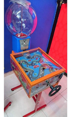 Chiclera Con Divertida Pista Carreras Cobro 5 Pesos Ich - Rocket Vending Todo en Chicleras