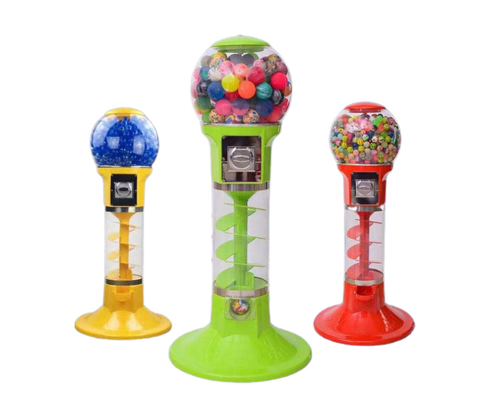 Chiclera Espiral Para 2 o 1 Pulgadas Cobro $5 $10 o $20 Ch10 - Rocket Vending Todo en Chicleras