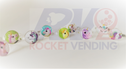 Anillos Unicornios Niñas Metal Juguete Suelto 100 Pzas Js - Rocket Vending Todo en Chicleras