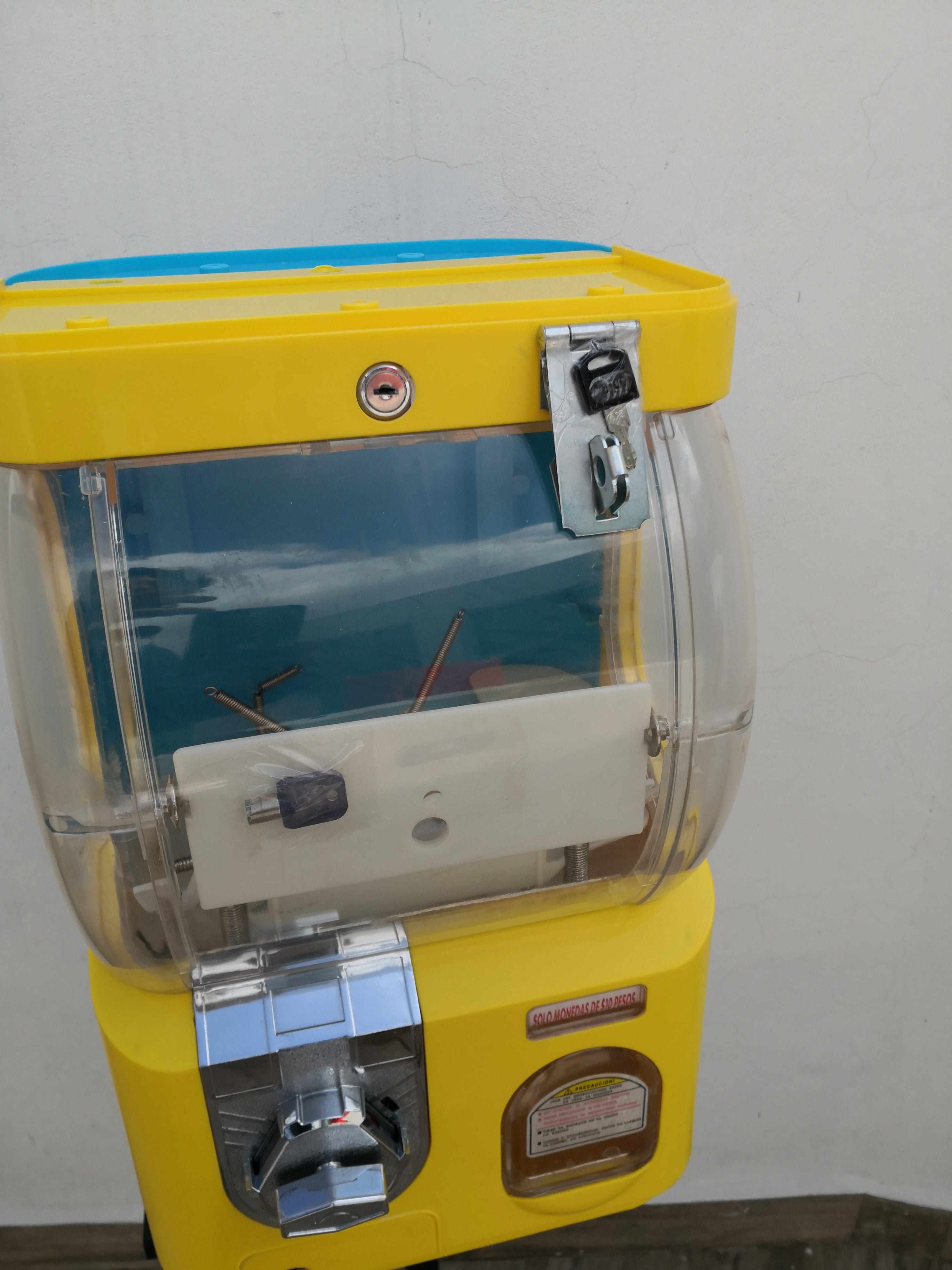 Maquina Juguetera Vending 10 pesos para 2 pulgadas pelota o capsula - Rocket Vending Todo en Chicleras