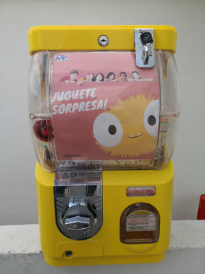 Maquina Juguetera Vending 10 pesos para 2 pulgadas pelota o capsula - Rocket Vending Todo en Chicleras