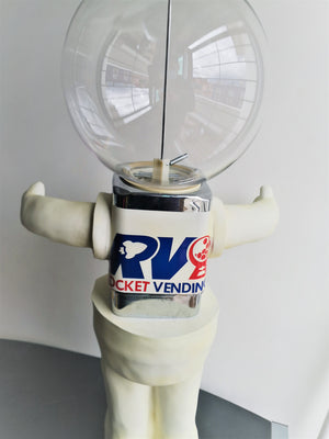 Chiclera Astronauta Brilla en la Oscuridad - Rocket Vending Todo en Chicleras