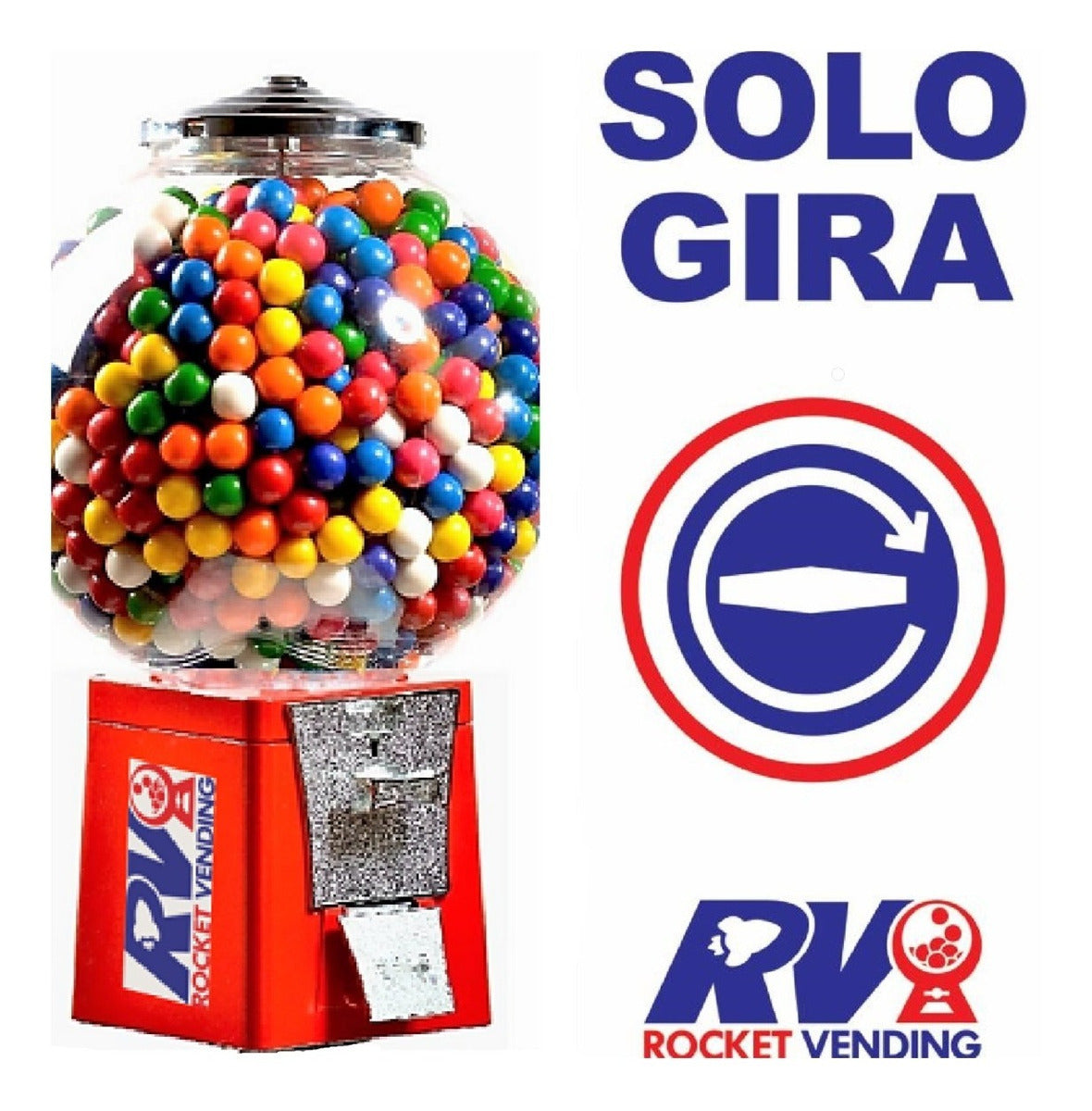 Chiclera Eagle Vending Sin Cobro Mesa Dulces O Cortesia Mgl - Rocket Vending Todo en Chicleras