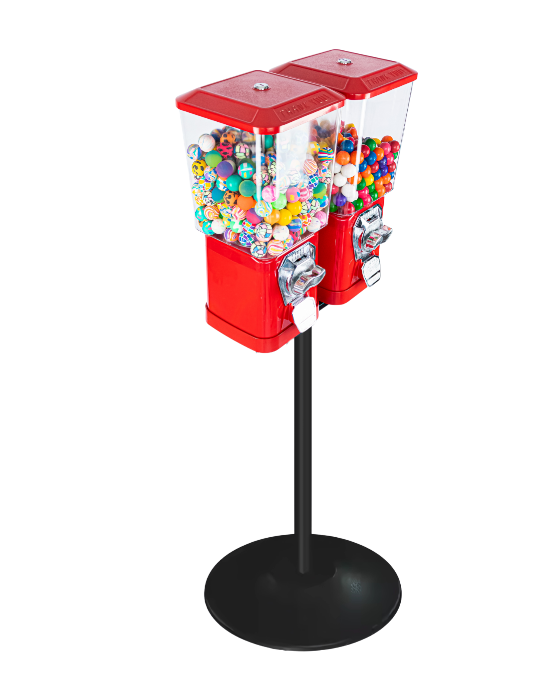 Chiclera Doble Elige cobro y dispensador con Base Modulo - Rocket Vending Todo en Chicleras