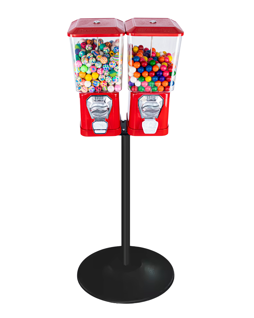 Chiclera Doble Elige cobro y dispensador con Base Modulo - Rocket Vending Todo en Chicleras