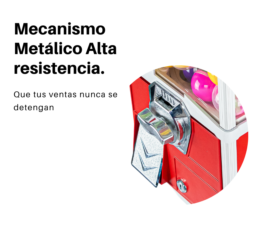 Capsulera Maquinita Para Capsula O Pelota A 20 Pesos Ch10 - Rocket Vending Todo en Chicleras