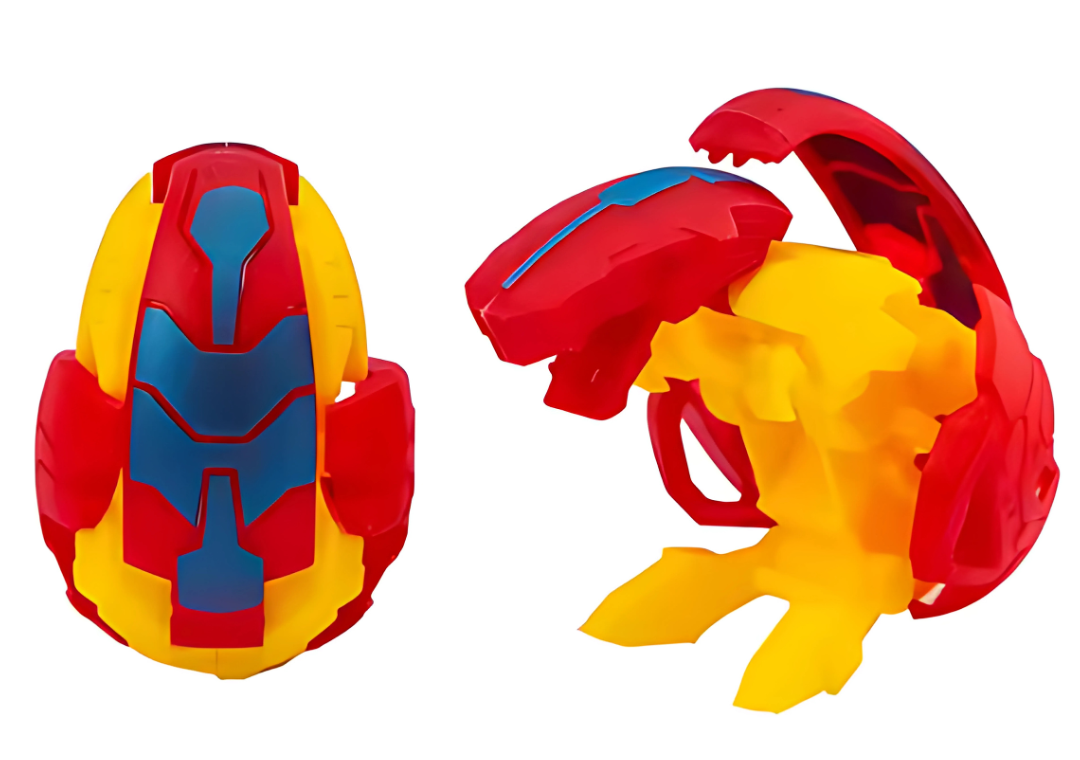 100 Huevo Dinosaurio Robot Armable 2 pulgadas 2P