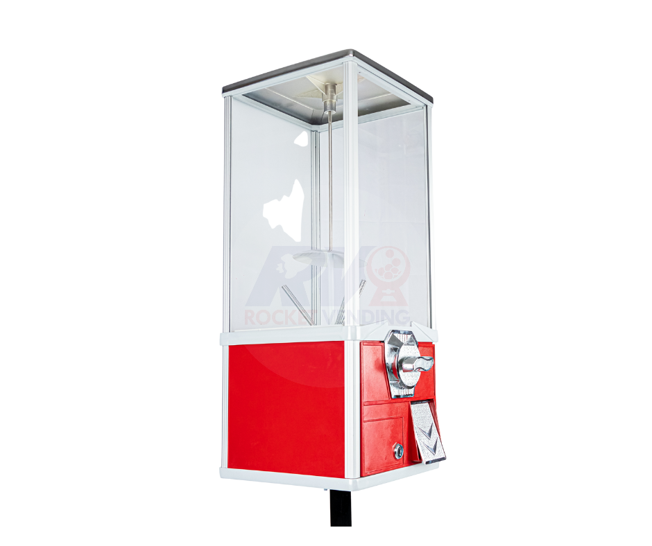 Capsulera Maquinita Para Capsula O Pelota A 20 Pesos Ch10 - Rocket Vending Todo en Chicleras