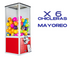 6 Chicleras juguetera 2 pulgadas 10 pesos vending mayoreo