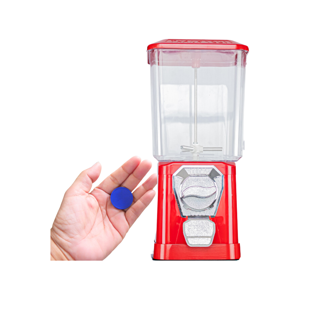 Chiclera para 1 pulgada con cobro por medio de ficha