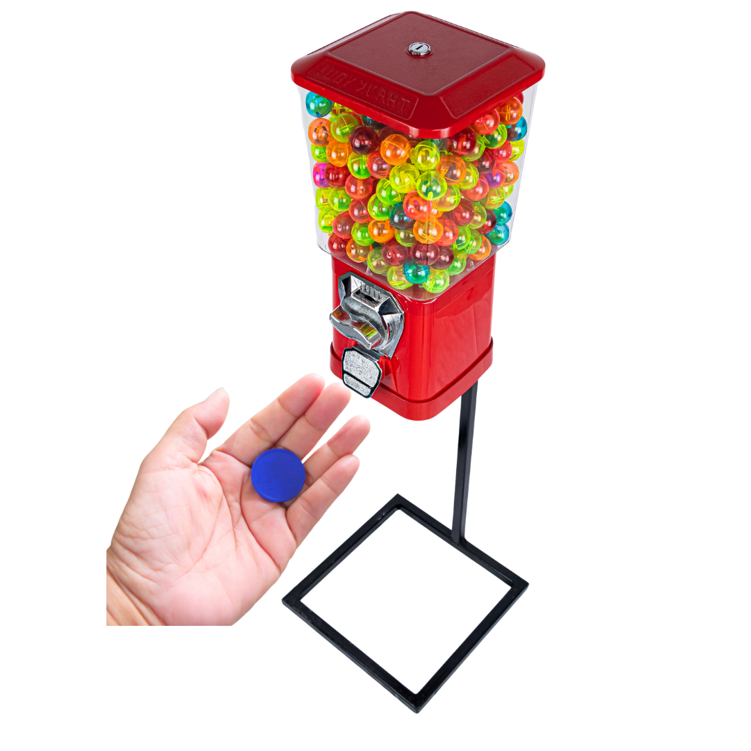 Chiclera para 1 pulgada con cobro por medio de ficha