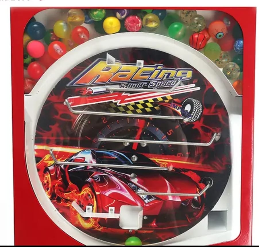 Chiclera Pista con volante autos carreras cobro a elegir ich