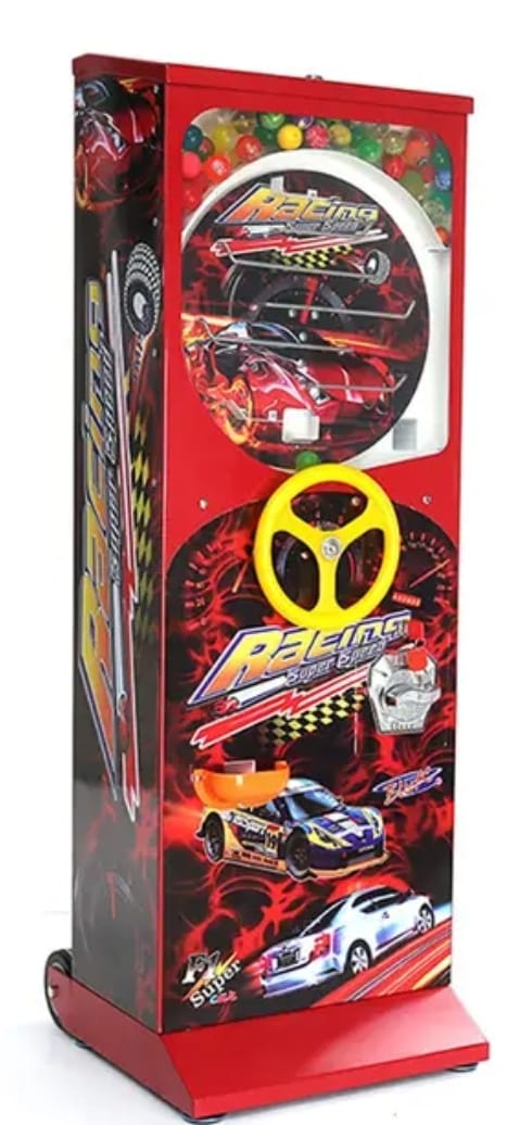 Chiclera Pista con volante autos carreras cobro a elegir ich