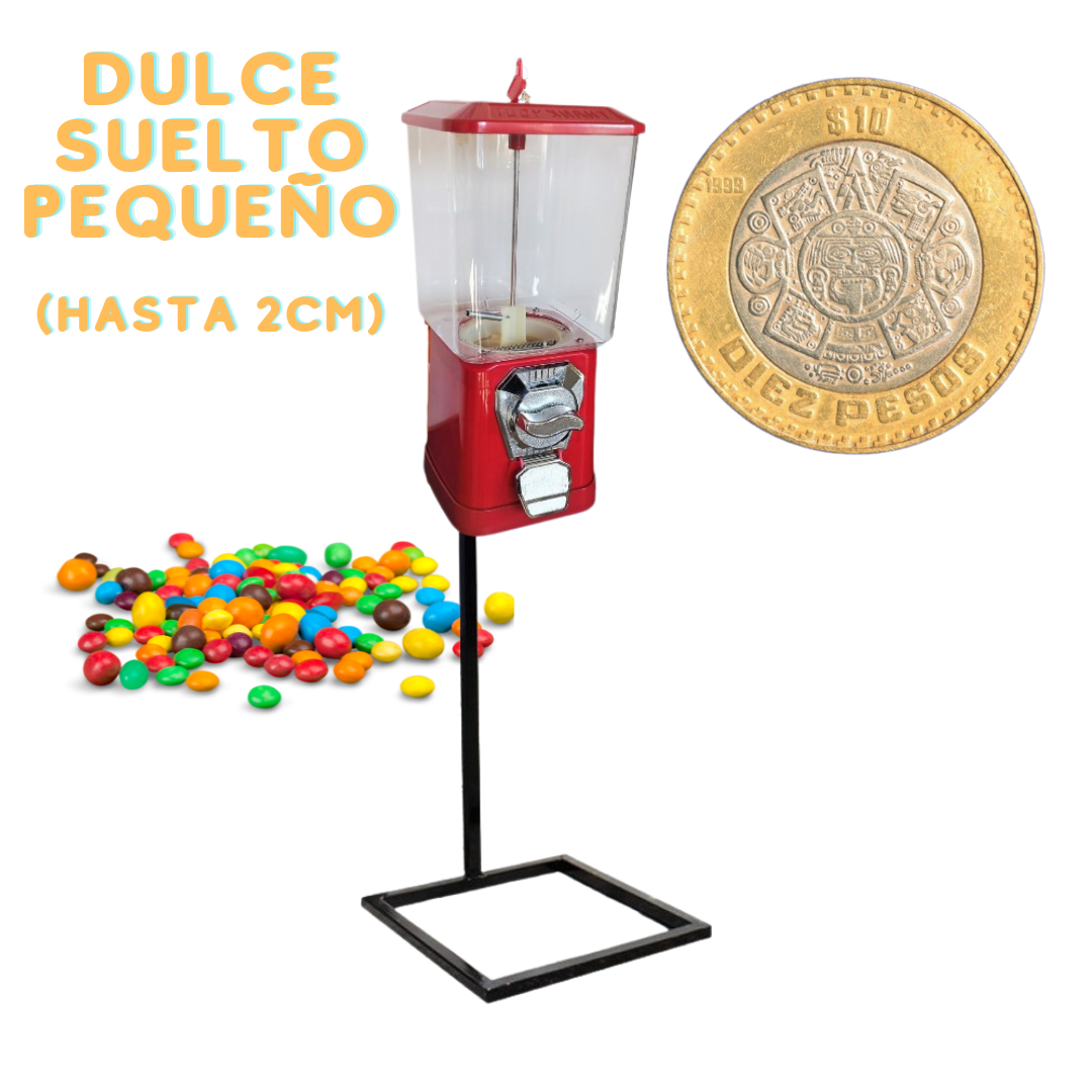 Arma tu Chiclera vending Todo incluido + base  + producto - Rocket Vending Todo en Chicleras