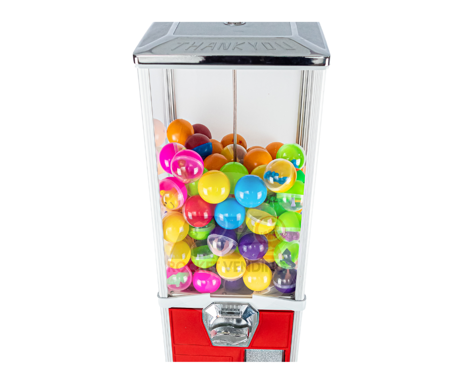 Juguetera vending Capsula Pelota 2 Pulgadas + Base y pelota Para $10 Ch10 - Rocket Vending Todo en Chicleras