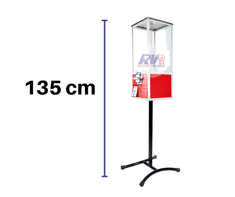 Juguetera vending Capsula Pelota 2 Pulgadas + Base y pelota Para $10 Ch10 - Rocket Vending Todo en Chicleras