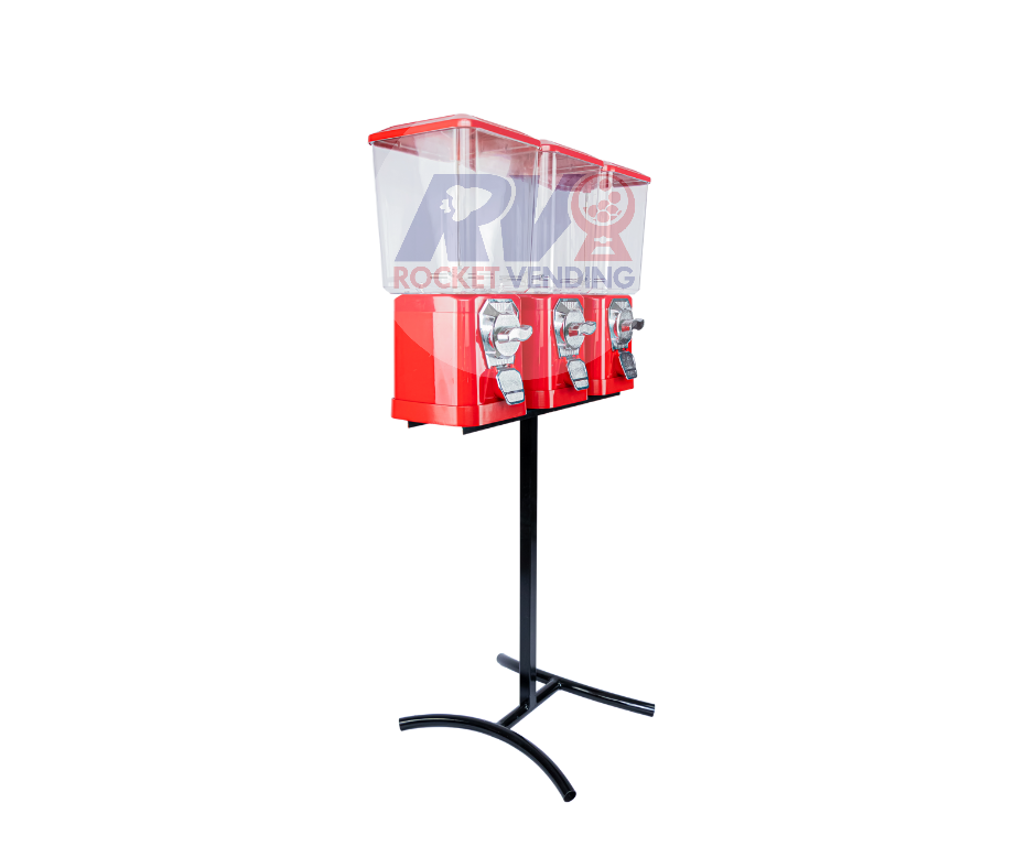 Paquete triple emprendedor "Creciendo tu negocio" Dulcería y juguetería - Rocket Vending Todo en Chicleras