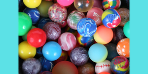 100 pelotas botonas en 1.4 pulgadas 1p - Rocket Vending Todo en Chicleras
