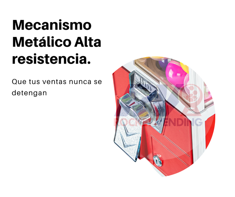 Juguetera vending Capsula Pelota 2 Pulgadas + Base y pelota Para $10 Ch10 - Rocket Vending Todo en Chicleras
