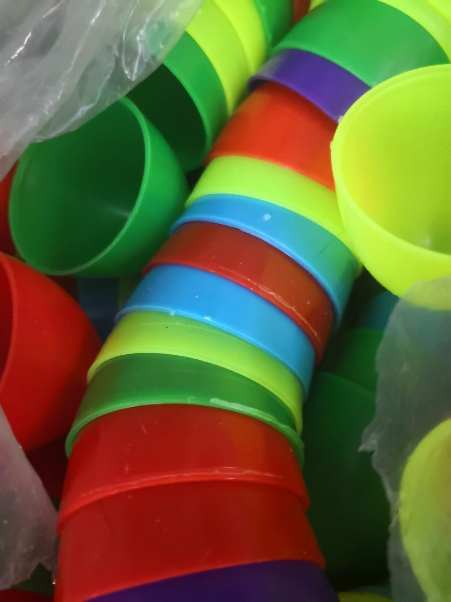 Capsula Huevo 2 Pulgadas 1000 Pzas Vacío Chiclera Juguetera 2p - Rocket Vending Todo en Chicleras