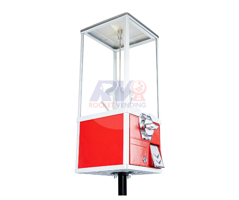 Juguetera vending Capsula Pelota 2 Pulgadas + Base y pelota Para $10 Ch10 - Rocket Vending Todo en Chicleras