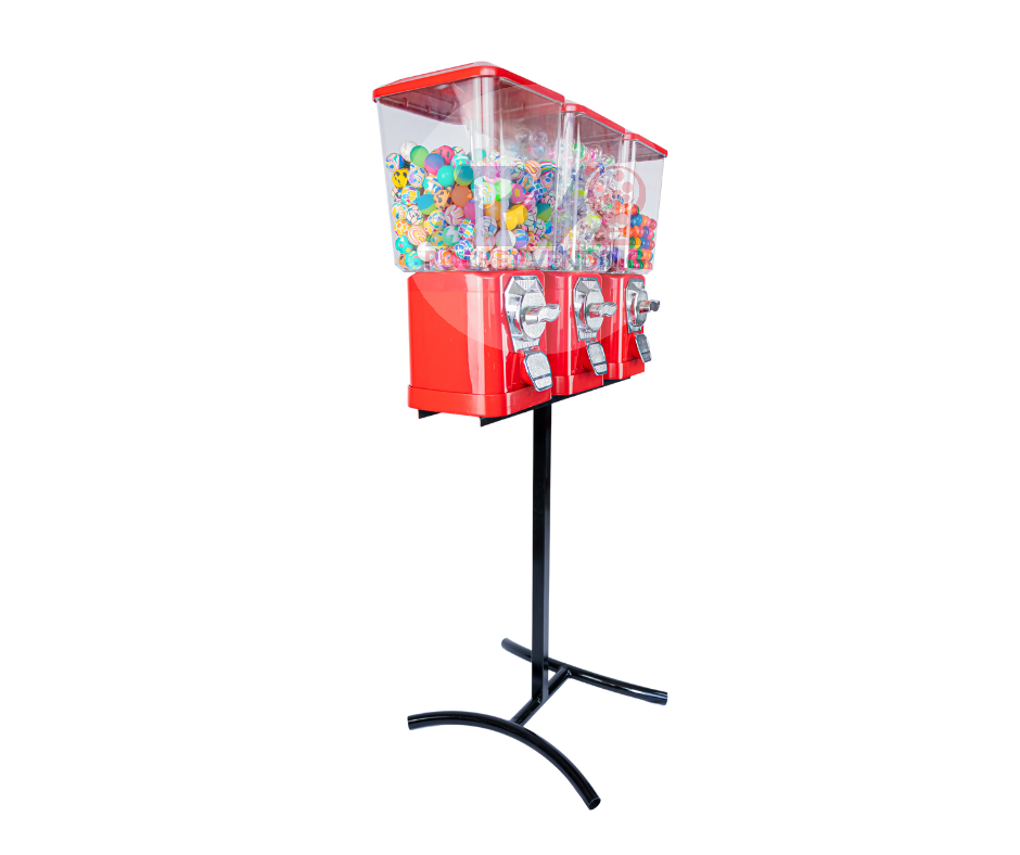 Paquete triple emprendedor "Creciendo tu negocio" Dulcería y juguetería - Rocket Vending Todo en Chicleras