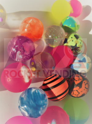 Pelota botona loca 1 pulgada mix super divertido 100 pzas - Rocket Vending Todo en Chicleras