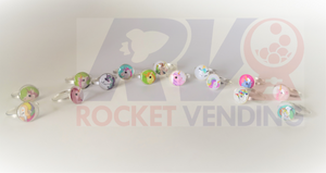 Anillos Unicornios Niñas Metal Juguete Suelto 50 Pzas Js - Rocket Vending Todo en Chicleras