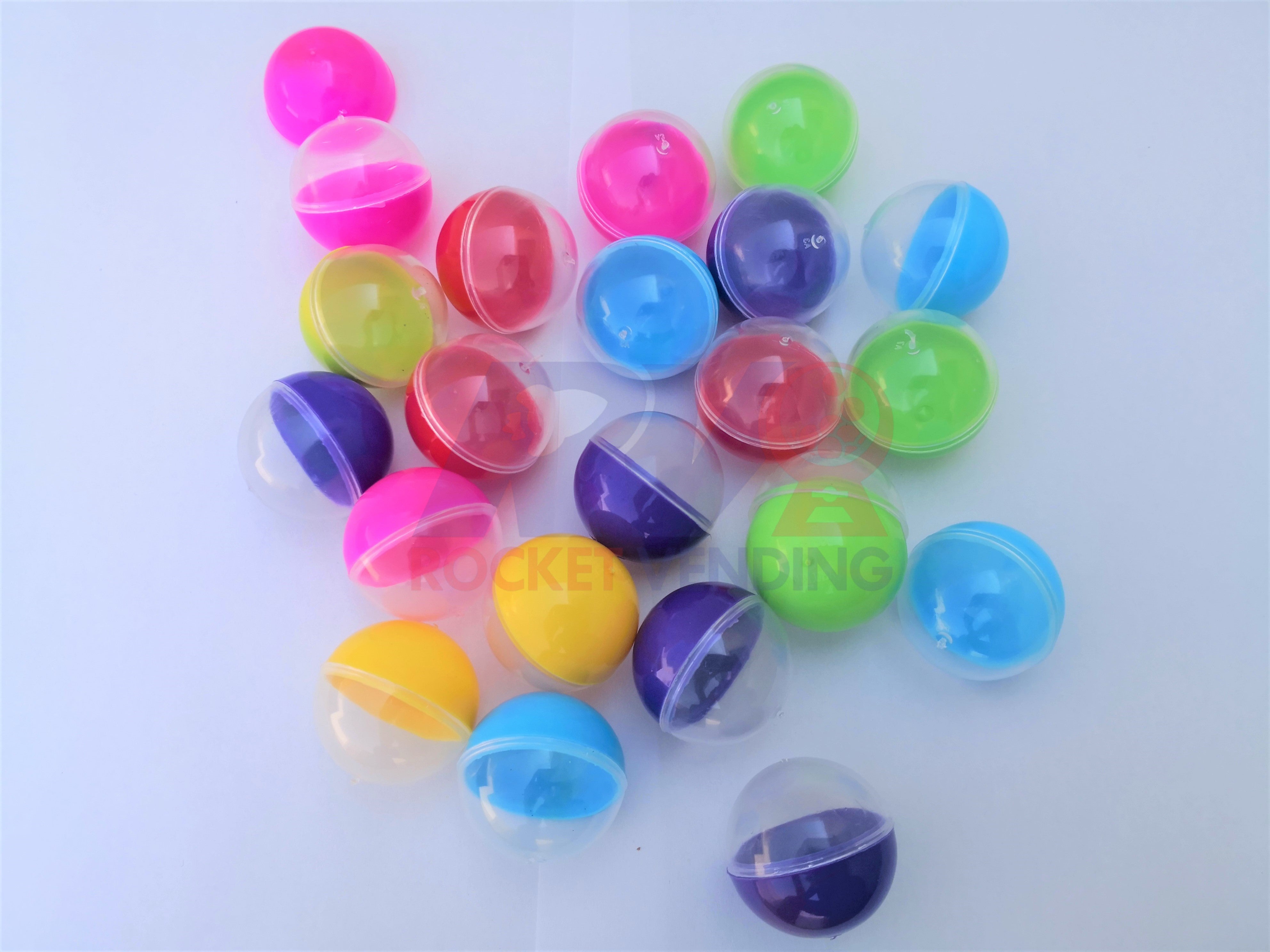 Capsula Maquina Chiclera 2 Pulgadas Vacía Mil pzas Calidad 2p - Rocket Vending Todo en Chicleras
