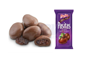 Pasitas Con Chocolate Ricolino A Granel 1kg dg - Rocket Vending Todo en Chicleras
