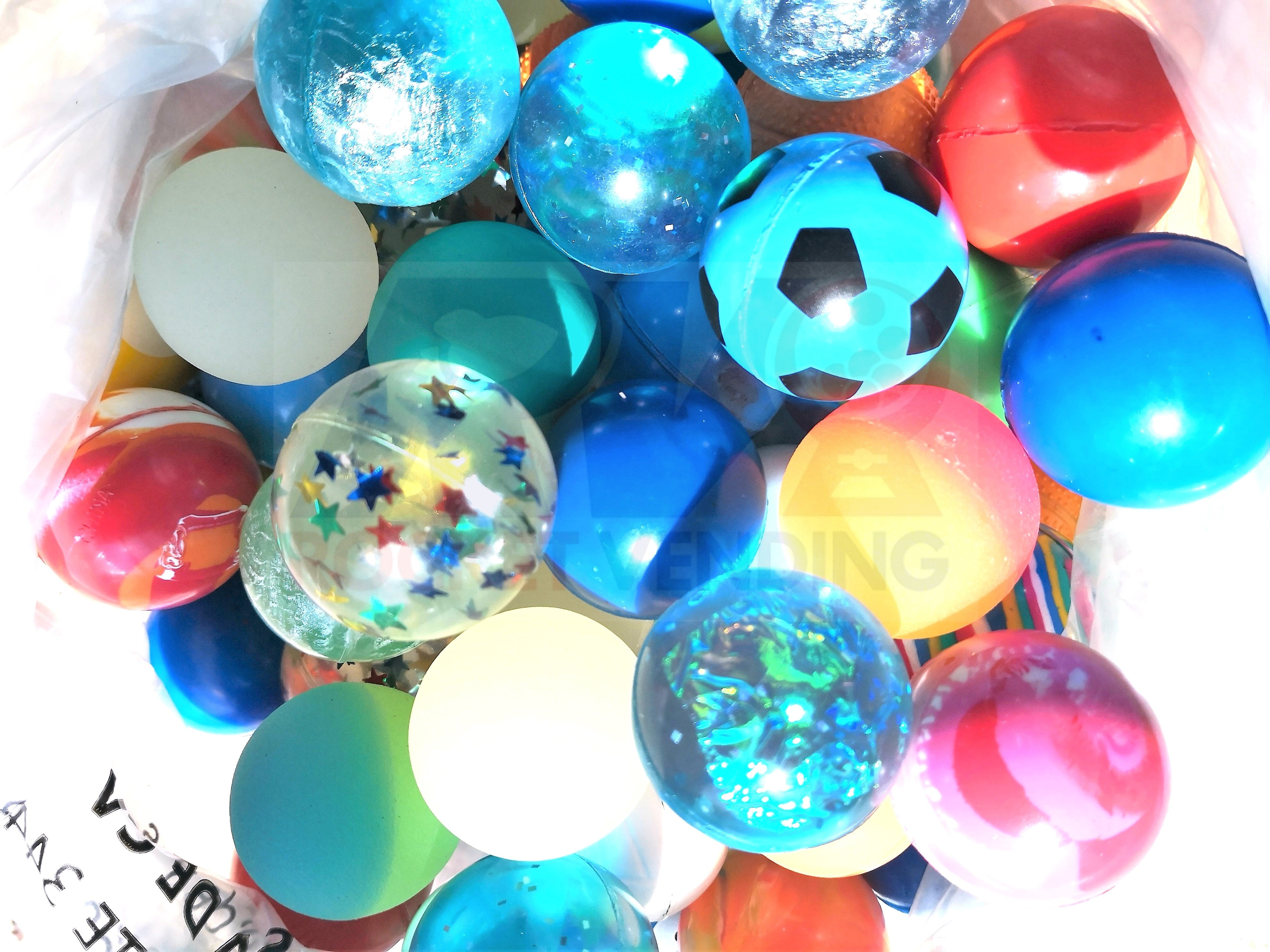 100 pelotas botonas en 1.4 pulgadas 1p - Rocket Vending Todo en Chicleras