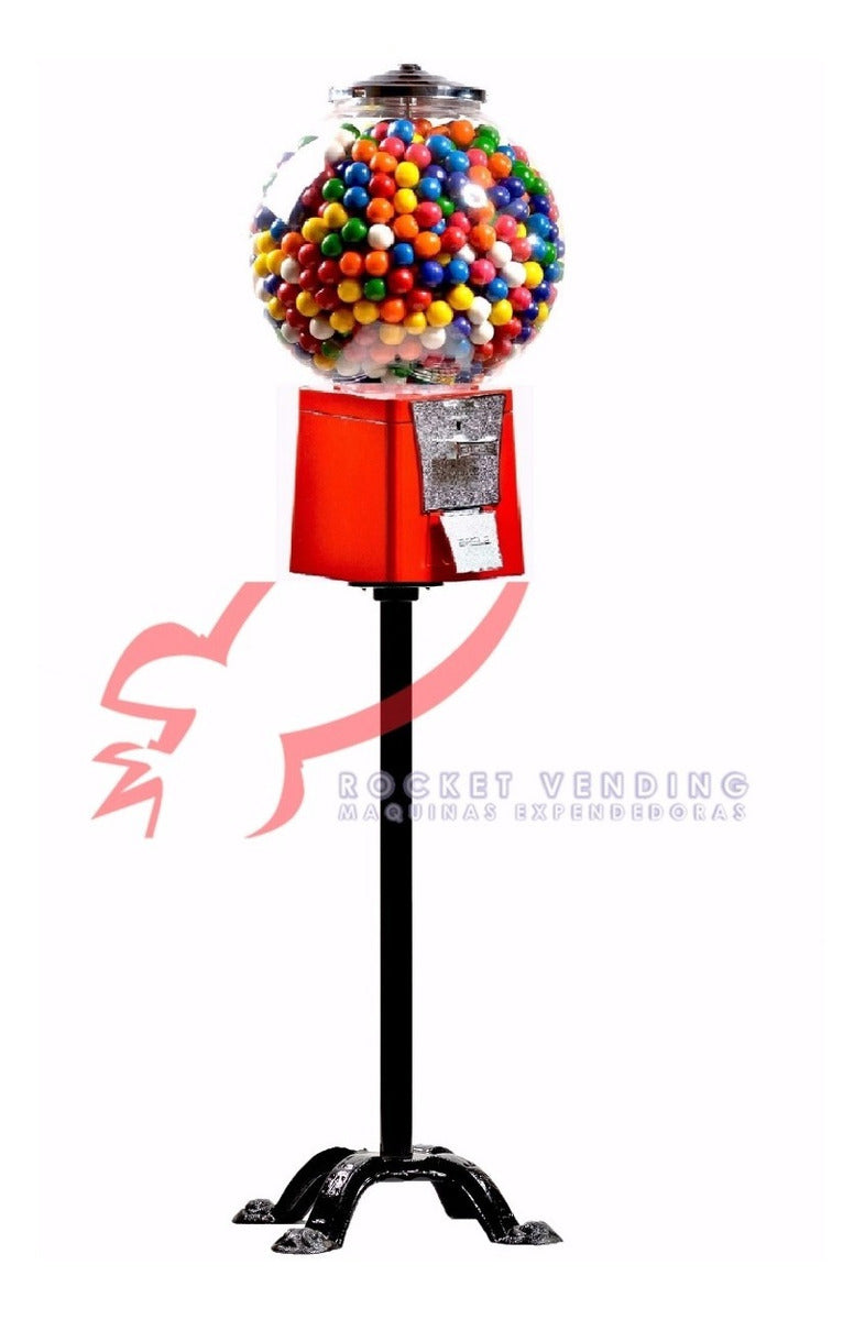 Chiclera Esfera Eagle Vending + Base Ec - Rocket Vending Todo en Chicleras