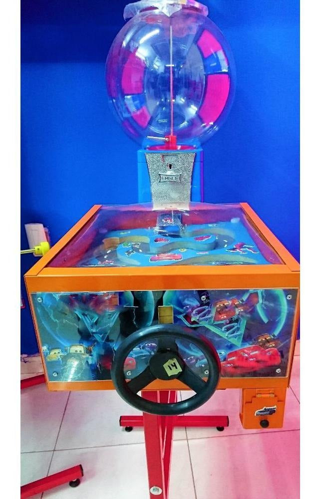 Chiclera Con Divertida Pista Carreras Cobro 5 Pesos Ich - Rocket Vending Todo en Chicleras