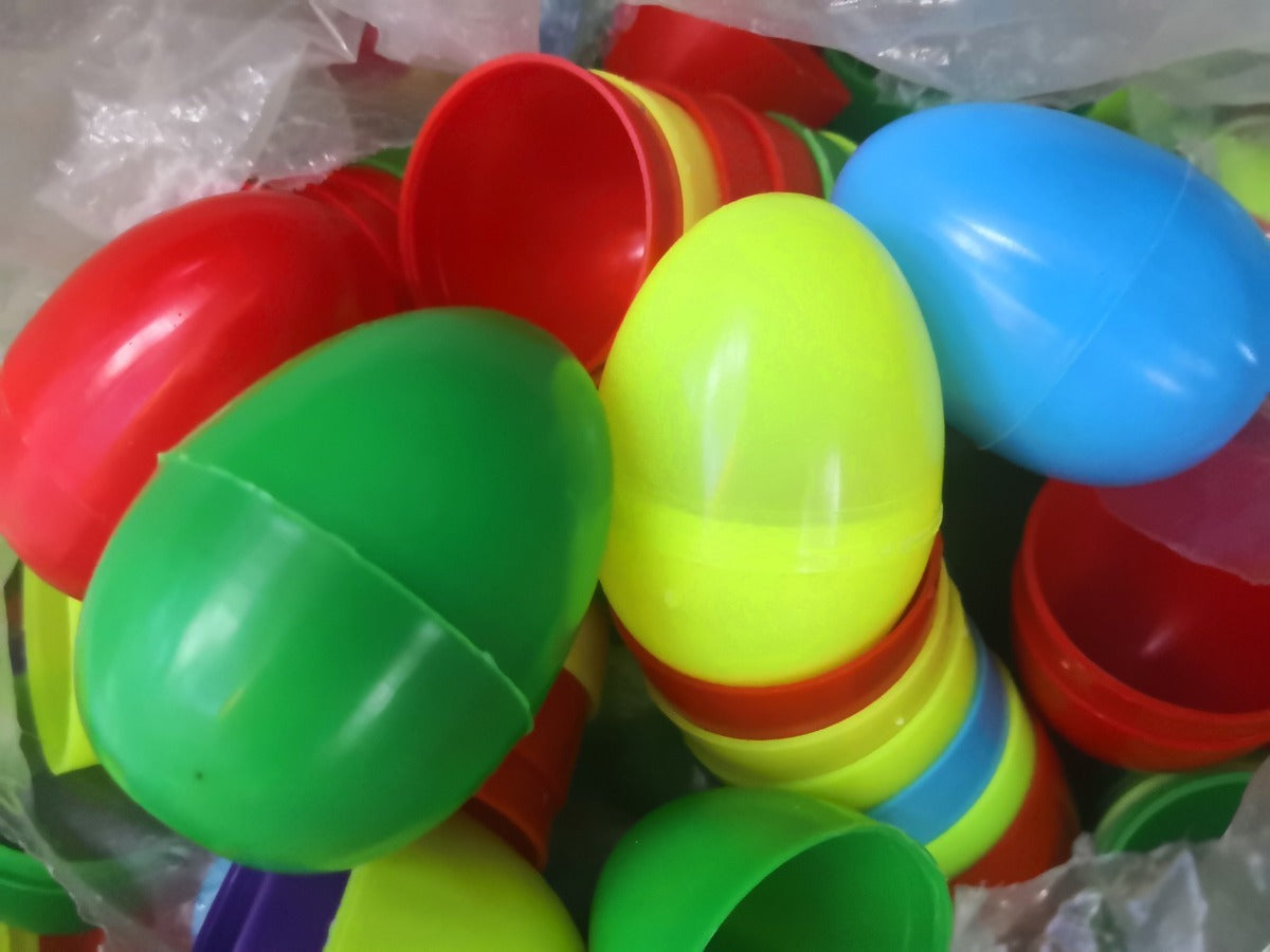 Capsula Huevo 2 Pulgadas 1000 Pzas Vacío Chiclera Juguetera 2p - Rocket Vending Todo en Chicleras