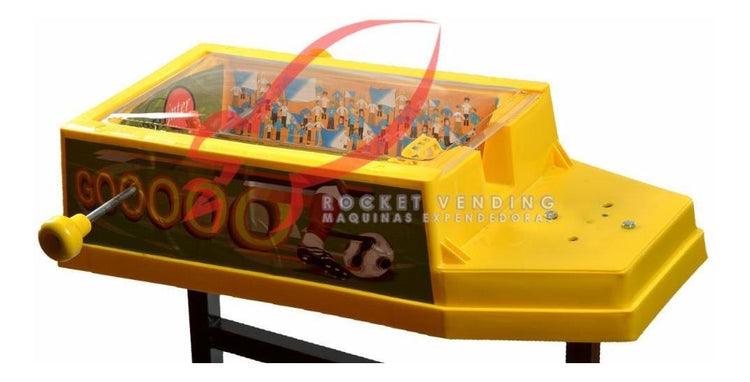 Canchita Futbolito Penalty Para Chiclera Con Base Nuevo Ach - Rocket Vending Todo en Chicleras