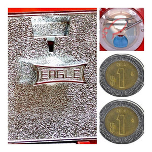 Chiclera Esfera Eagle Vending + Base Ec - Rocket Vending Todo en Chicleras